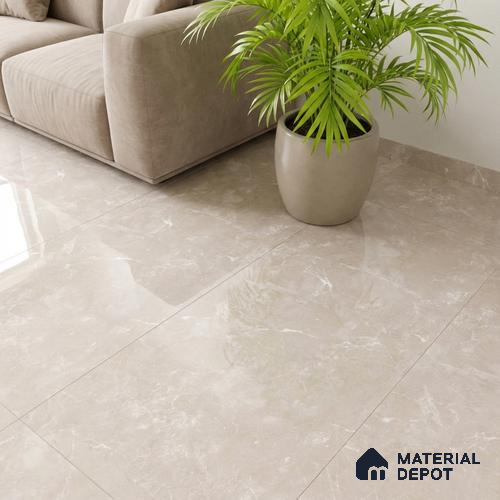 Marble Look Wall Tile TL 10165 B SGH Galaxy Gray Endless Glossy 4 ft x 2 ft Glossy Finish Vitrified Tile - 9 mm | Suitable For living Room, Bedroom, Bathroom