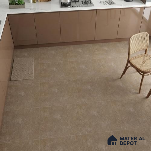 TL 10197 Brown Matte Finish Vitrified Full Body Tile2 ft x 2 ft Tile - 15 mm