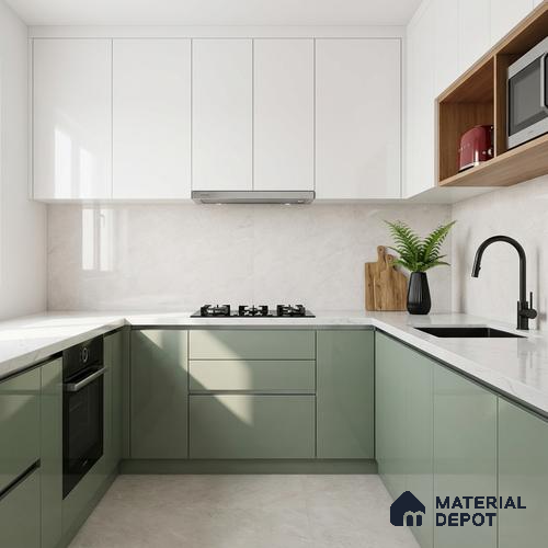 Marble Floor & Wall Tile TL 10259 B Venice Silver Endless 4 ft x 2 ft Glossy Finish Vitrified Tile - 9 mm | Suitable For living Room, Bedroom, Bathroom