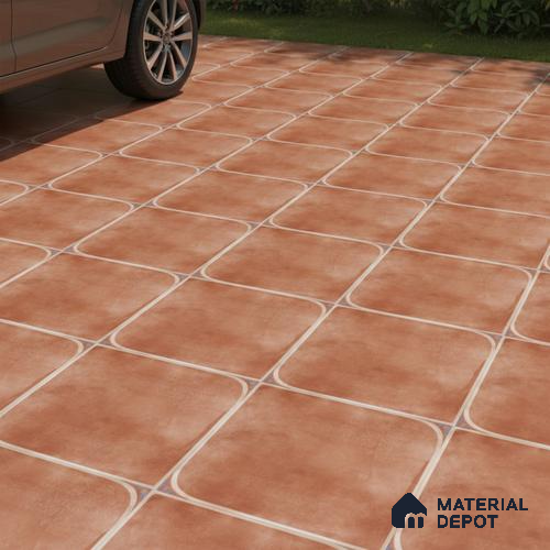 Stone Look Floor & Wall Tile TL 10729 Royal Cotto 16 x 16 inch Matte Finish Ceramic Tile - 8.5 mm