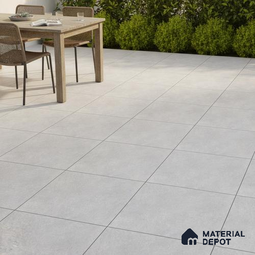 Stone Look Floor & Wall Tile TL 10730 Rustic Grey 16 x 16 inch Matte Finish Ceramic Tile - 8.5 mm