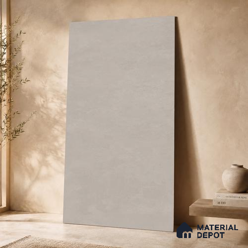Plain Floor & Wall Tile TL 11086 Taupe Drift | 4 ft x 2 ft Matte Finish Vitrified Tile - 9 mm | Suitable For Living Room, Bedroom, Bathroom