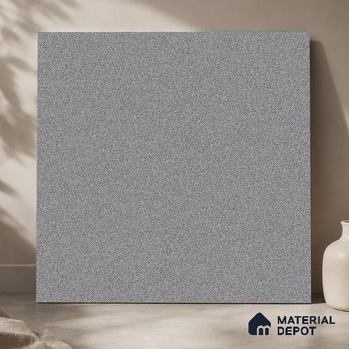 Terrazzo Salt & Paper Tile TL 11646 Silver Drift | 2 ft x 2 ft Matte Finish Full Body Vitrified Wall & Floor Tile - 9 mm | Suitable For Bathroom, Balcony, Courtyard
