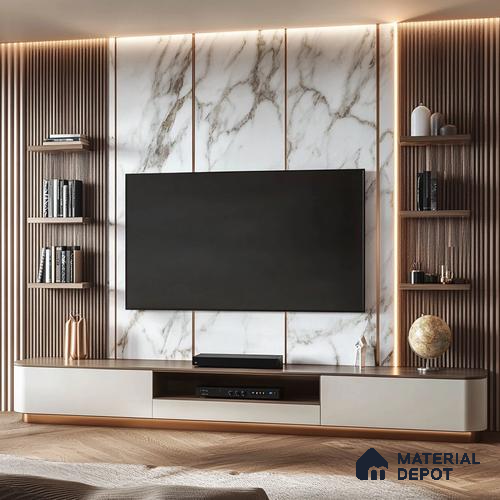 SS 304 U Inlay Profile Rose Gold Glossy Finish Edgeline PM 00292 P | 10 ft (3 mtr) x 3 mm x 0.6 mm | Adhesive Type Installation | Suitable for Floor & Walls