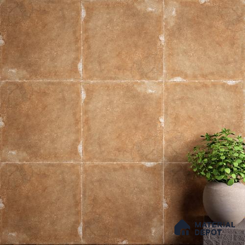 Stone Wall & Floor Tile TL 07418 Dek Stone Natural 2 ft x 2 ft Matte Finish Vitrified Tile - 9 mm | Suitable For living Room, Bedroom, Bathroom