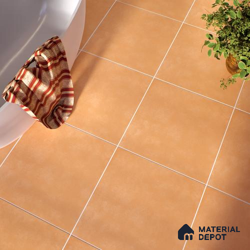 Cement Wall & Floor Tile TL 07410 Azzule Jaisalmer 2 ft x 2 ft Matte Finish Vitrified Tile - 9 mm | 4 Random Design | Suitable For living Room, Bedroom, Kitchen