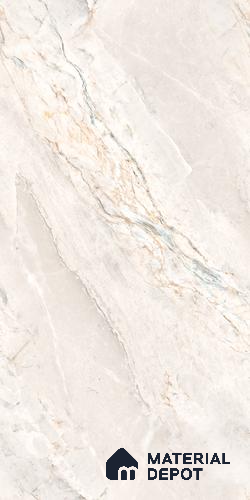 Marble Wall & Floor Tile TL 07390 Argenta Posh Pearl 4 ft x 2 ft Matte Finish Vitrified Tile - 9 mm | Suitable For living Room, Bedroom, Kitchen