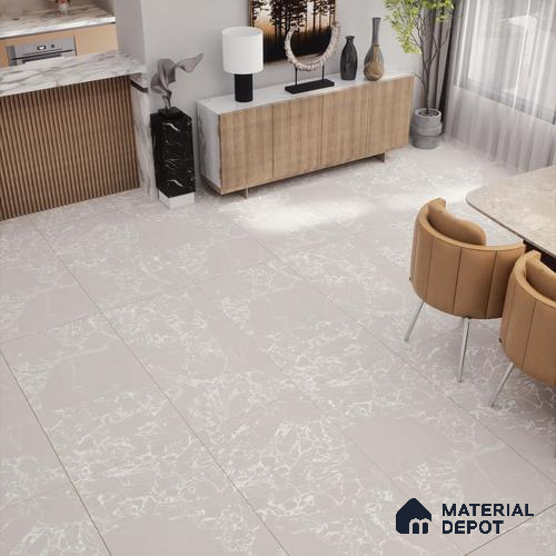 Carving Wall & Floor Tile TL 07396 Hermesh Grande 4 ft x 2 ft Matte Finish Vitrified Tile - 9 mm | Suitable For living Room, Bedroom, Kitchen