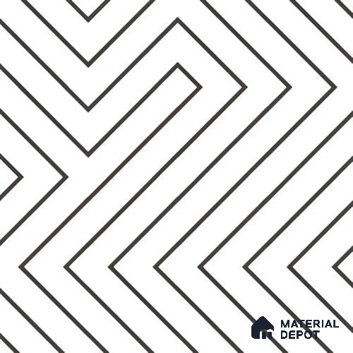 Moroccan Wall & Floor Tile TL 00227 A White 1 ft x 1 ft Matte Finish Ceramic Tile - 9 mm | Suitable For Kitchen, Bathroom, Dining Area | Please Expect a Slight Variation of Pattern