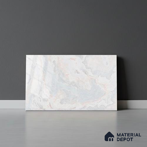 TL 01912 D Butter Cream Light 18 x 12 inch Glossy Finish Ceramic Wall Tile - 6 mm