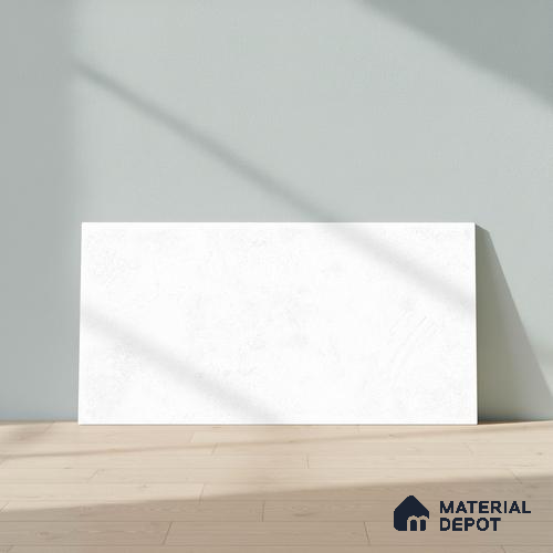 Plain Wall Tile TL 06490 24 inch x 12 inch Ceramic Matte Finish - 8 mm | Suitable for Accent / Feature Walls, Living Room, Bedroom, Bathroom, Kitchen Wall & Backsplashes