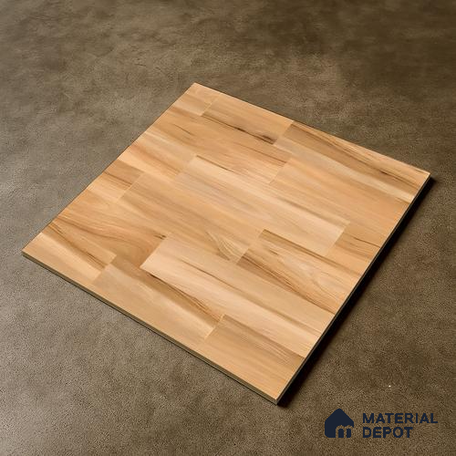 Wooden Tile TL 04674 Maple Elegant Pale Brown 2 ft x 2 ft Porcelain Matte Finish 8 mm | Suitable for Living Room, Bedroom, Bathroom, Kitchen & Balcony