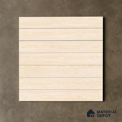 Wooden Tile TL 04680 Maple Saratoga 2 ft x 2 ft Porcelain Matte Finish 8 mm | Suitable for Living Room, Bedroom, Bathroom, Kitchen & Balcony