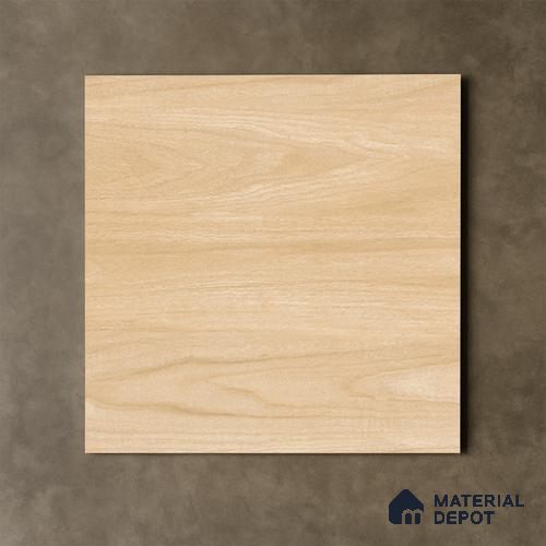 Wooden Tile TL 04678 Maple Sparrow Brown 2 ft x 2 ft Porcelain Matte Finish 8 mm | Suitable for Living Room, Bedroom, Bathroom, Kitchen & Balcony