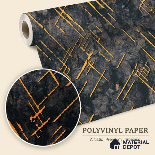 WK100-21 | 10 Meter x 21 Inches Patterned Look Wallpaper - 57.41 Sq. Ft. | Minimum 15% wastage during installation