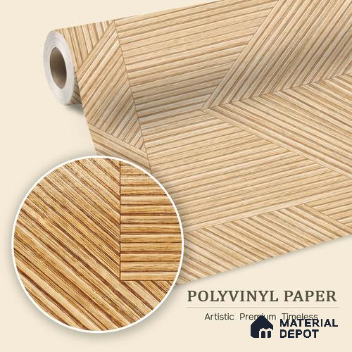 WK100-10 | 10 Meter x 21 Inches Patterned Look Wallpaper - 57.41 Sq. Ft. | Minimum 15% wastage during installation
