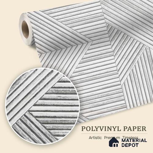 WK100-09 | 10 Meter x 21 Inches Patterned Look Wallpaper - 57.41 Sq. Ft. | Minimum 15% wastage during installation