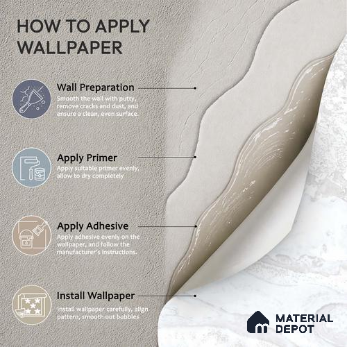 A close-up of aWK100-35 | 10 Meter x 21 Inches Marble Look Wallpaper - 57.41 Sq. Ft. available at Material Depot in Bangalore