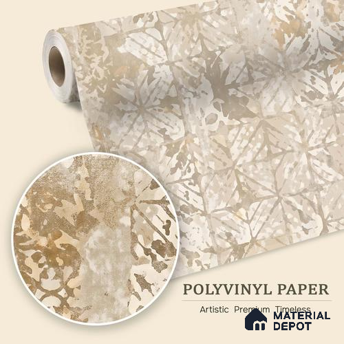 WK150-34 | 10 Meter x 21 Inches Abstract Look Wallpaper - 57.41 Sq. Ft. | Minimum 15% wastage during installation