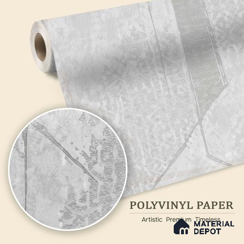 WK150-10 | 10 Meter x 21 Inches Geometric Look Wallpaper - 57.41 Sq. Ft. | Minimum 15% wastage during installation