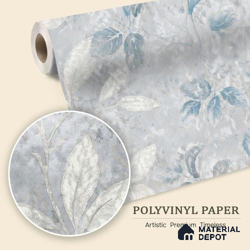 WK150-43 | 10 Meter x 21 Inches Florals Look Wallpaper - 57.41 Sq. Ft. | Minimum 15% wastage during installation