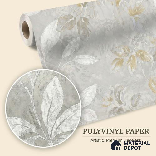 WK150-45 | 10 Meter x 21 Inches Florals Look Wallpaper - 57.41 Sq. Ft. | Minimum 15% wastage during installation