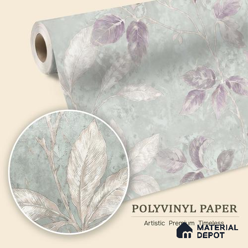 WK150-42 | 10 Meter x 21 Inches Florals Look Wallpaper - 57.41 Sq. Ft. | Minimum 15% wastage during installation