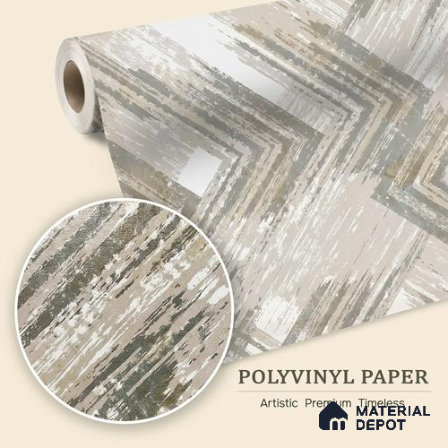 WK150-38 | 10 Meter x 21 Inches Patterned Look Wallpaper - 57.41 Sq. Ft. | Minimum 15% wastage during installation