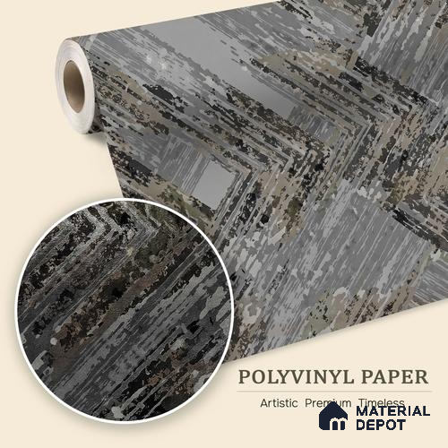 WK150-40 | 10 Meter x 21 Inches Patterned Look Wallpaper - 57.41 Sq. Ft. | Minimum 15% wastage during installation