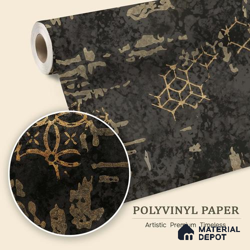 WK150-02 | 10 Meter x 21 Inches Damask Look Wallpaper - 57.41 Sq. Ft. | Minimum 15% wastage during installation