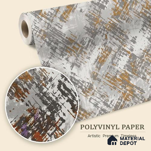 WK150-30 | 10 Meter x 21 Inches Patterned Look Wallpaper - 57.41 Sq. Ft. | Minimum 15% wastage during installation