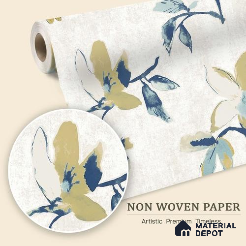 6019 | 10 Meter x 21 Inches Florals Look Wallpaper - 57.41 Sq. Ft. | Minimum 15% wastage during installation
