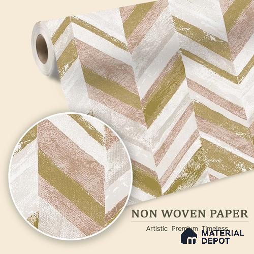 6039 | 10 Meter x 21 Inches Geometric Look Wallpaper - 57.41 Sq. Ft. | Minimum 15% wastage during installation
