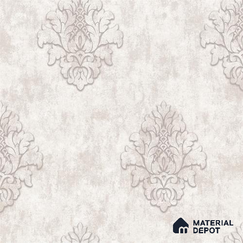 6048 | 10 Meter x 21 Inches Damask Look Wallpaper - 57.41 Sq. Ft. | Minimum 15% wastage during installation