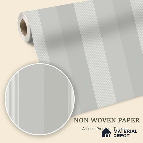6061 | 10 Meter x 21 Inches Stripes Look Wallpaper - 57.41 Sq. Ft. | Minimum 15% wastage during installation