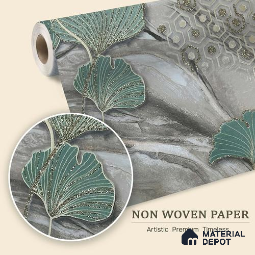 MH 202 | 10 Meter x 21 Inches Florals Look Wallpaper - 57.37 Sq. Ft. | Minimum 15% wastage during installation