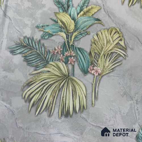 MH 282 | 10 Meter x 21 Inches Florals Look Wallpaper - 57.37 Sq. Ft.