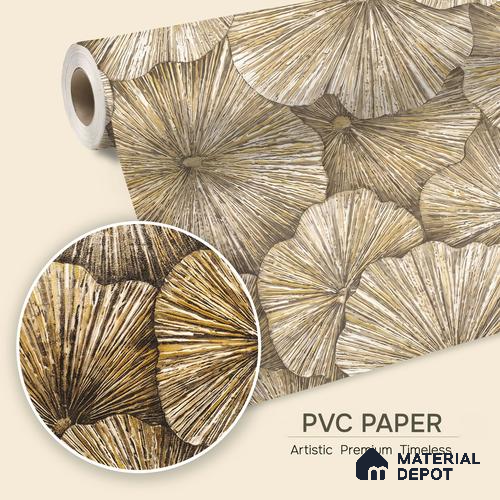 1304 | 10 Meter x 21 Inches Florals Look Wallpaper - 57.41 Sq. Ft. | Minimum 15% wastage during installation