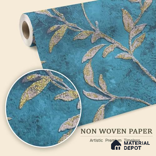 MH 222 | 10 Meter x 21 Inches Florals Look Wallpaper - 57.37 Sq. Ft.