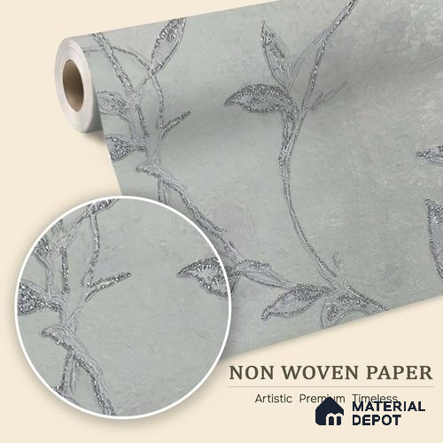 MH 223 | 10 Meter x 21 Inches Florals Look Wallpaper - 57.37 Sq. Ft. | Minimum 15% wastage during installation