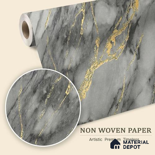 MH 228 | 10 Meter x 21 Inches Marble Look Wallpaper - 57.37 Sq. Ft.
