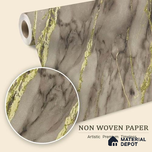 MH 225 | 10 Meter x 21 Inches Marble Look Wallpaper - 57.37 Sq. Ft. | Minimum 10% wastage during installation
