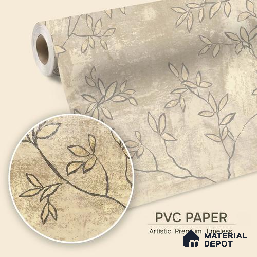 1318 | 10 Meter x 21 Inches Florals Look Wallpaper - 57.41 Sq. Ft. | Minimum 15% wastage during installation