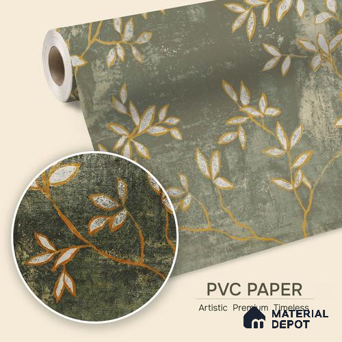 1316 | 10 Meter x 21 Inches Florals Look Wallpaper - 57.41 Sq. Ft. | Minimum 15% wastage during installation