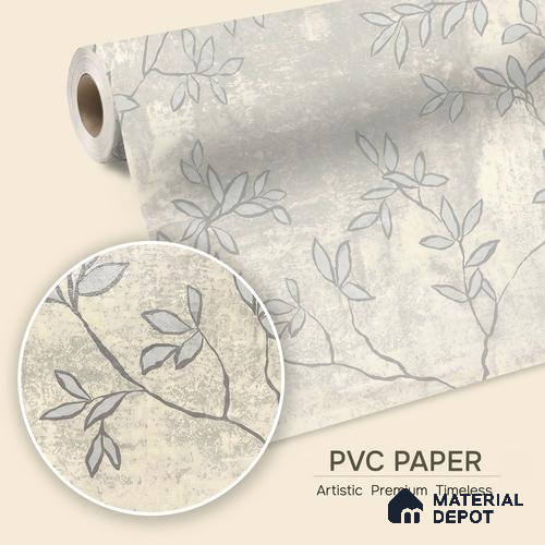 1317 | 10 Meter x 21 Inches Florals Look Wallpaper - 57.41 Sq. Ft. | Minimum 15% wastage during installation