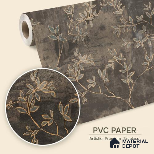 1320 | 10 Meter x 21 Inches Florals Look Wallpaper - 57.41 Sq. Ft. | Minimum 15% wastage during installation