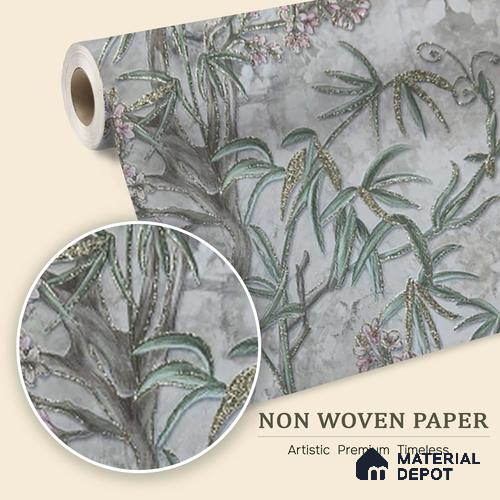 MH 284 | 10 Meter x 21 Inches Florals Look Wallpaper - 57.37 Sq. Ft.
