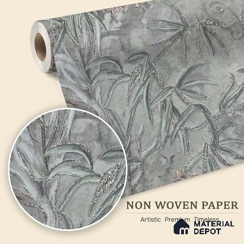 MH 286 | 10 Meter x 21 Inches Florals Look Wallpaper - 57.37 Sq. Ft.
