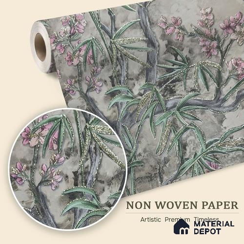 MH 288 | 10 Meter x 21 Inches Florals Look Wallpaper - 57.37 Sq. Ft.