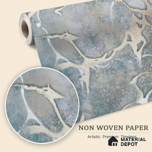 MH 265 | 10 Meter x 21 Inches Marble Look Wallpaper - 57.37 Sq. Ft.